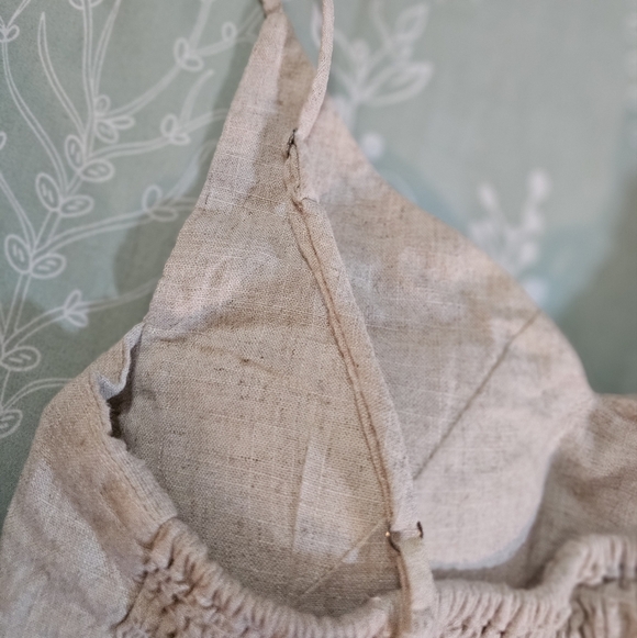 Tan Fitted Crop Camisole - Picture 5 of 7